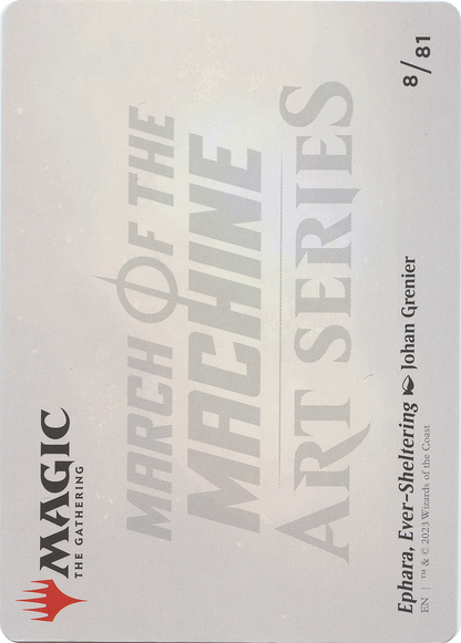 Ephara, Ever-Sheltering // Ephara, Ever-Sheltering  [March of the Machine Art Series] (Borderless)