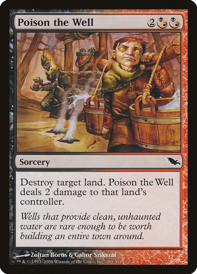 Poison the Well [Shadowmoor] Foil