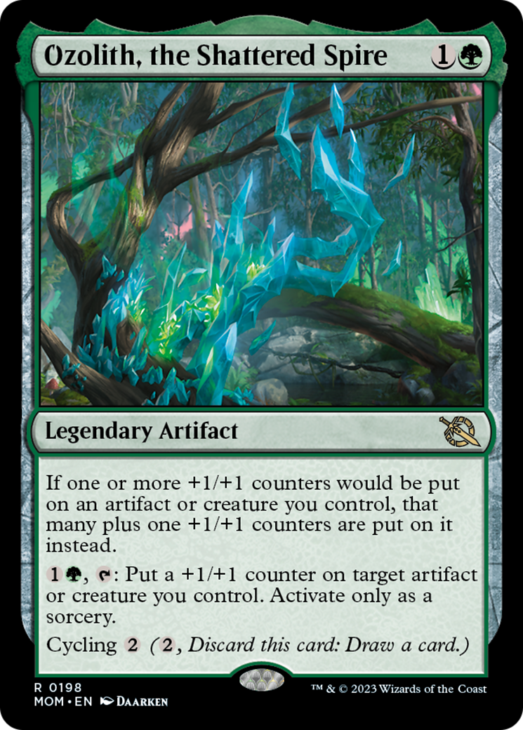 Ozolith, the Shattered Spire [March of the Machine] Foil