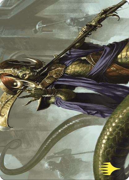 Sidisi, Brood Tyrant // Sidisi, Brood Tyrant  [Commander Masters Art Series] (Borderless) Foil