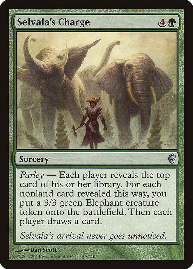 Selvala's Charge [Conspiracy] Foil