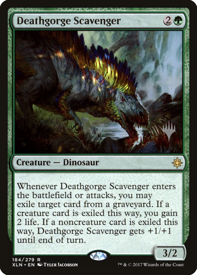 Deathgorge Scavenger (Promo Pack) [Ixalan Promos] Foil