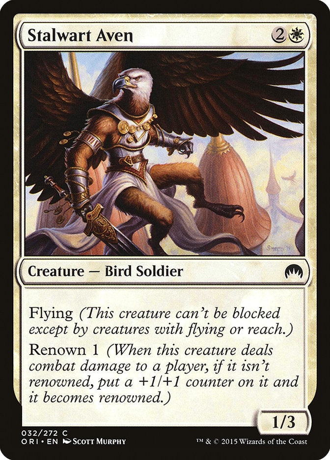 Stalwart Aven [Magic Origins] Foil