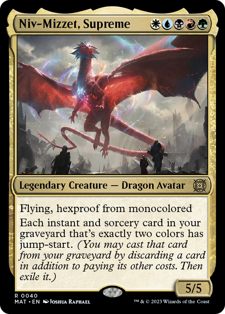Niv-Mizzet, Supreme [March of the Machine: The Aftermath] Foil