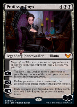 Professor Onyx [Strixhaven: School of Mages] Foil