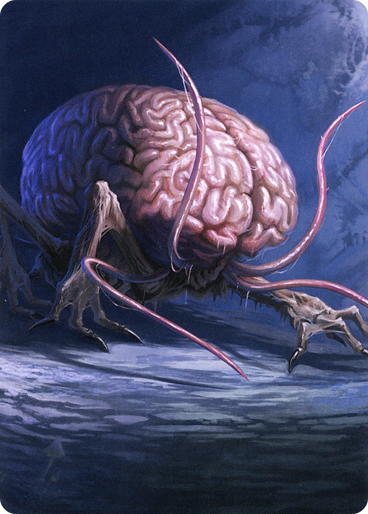 Intellect Devourer // Intellect Devourer  [Battle for Baldur's Gate Art Series] (Borderless) Foil