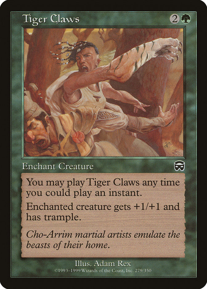 Tiger Claws [Mercadian Masques] Foil