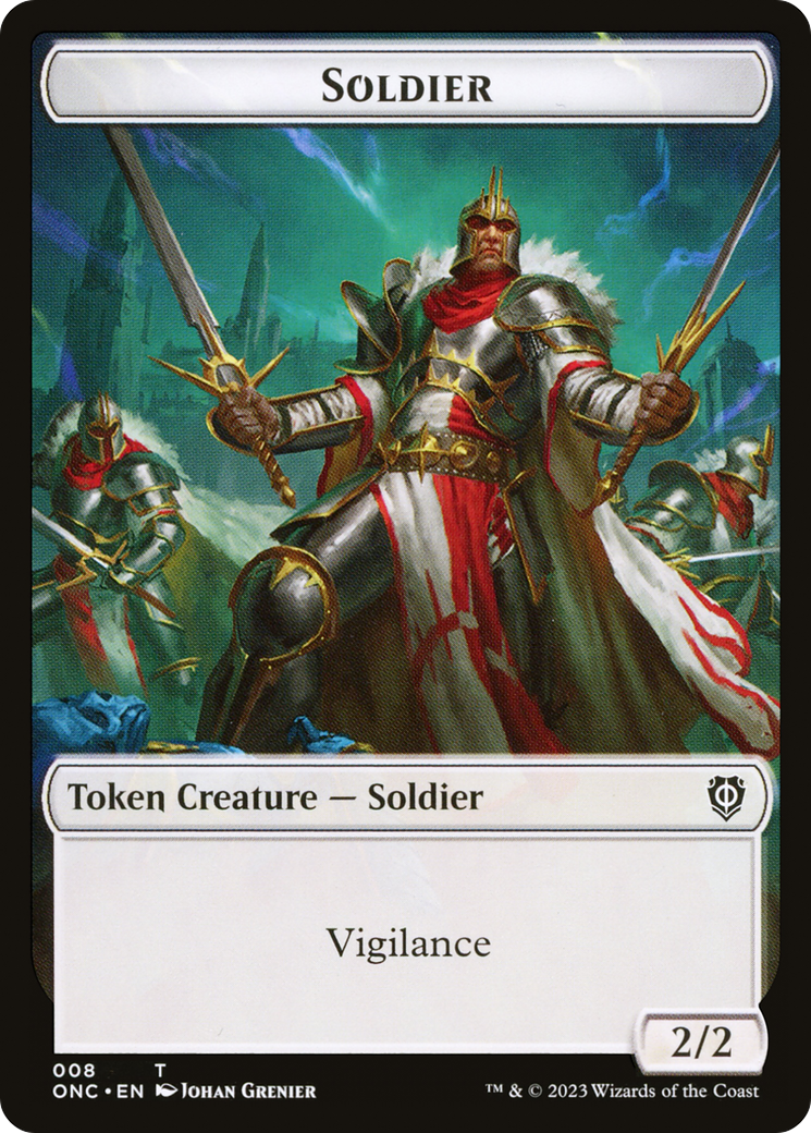 Soldier  [Phyrexia: All Will Be One Commander Tokens]