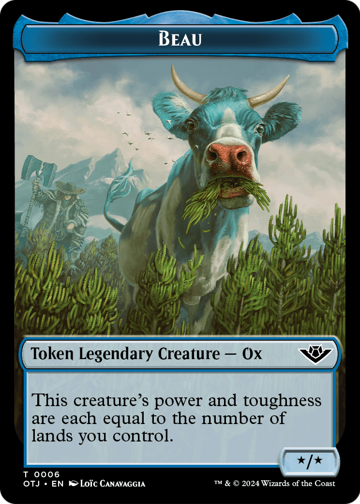 Beau  [Outlaws of Thunder Junction Tokens]