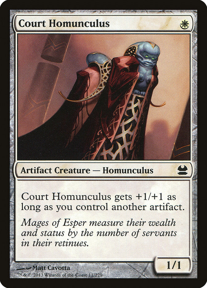 Court Homunculus [Modern Masters] Foil