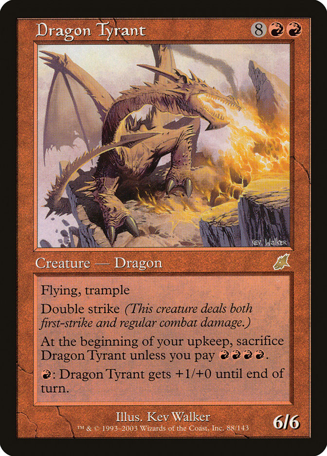 Dragon Tyrant [Scourge] Foil