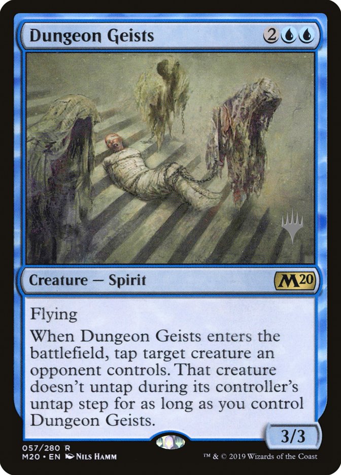 Dungeon Geists (Promo Pack) [Core Set 2020 Promos] Foil