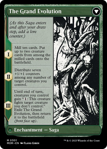 Vorinclex // The Grand Evolution (Showcase Planar Booster Fun) [March of the Machine] Foil
