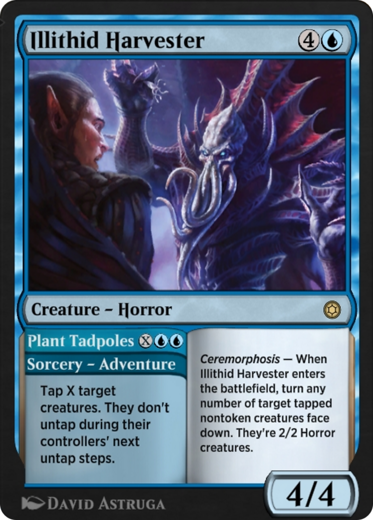 Illithid Harvester // Plant Tadpoles  [Alchemy Horizons: Baldur's Gate]
