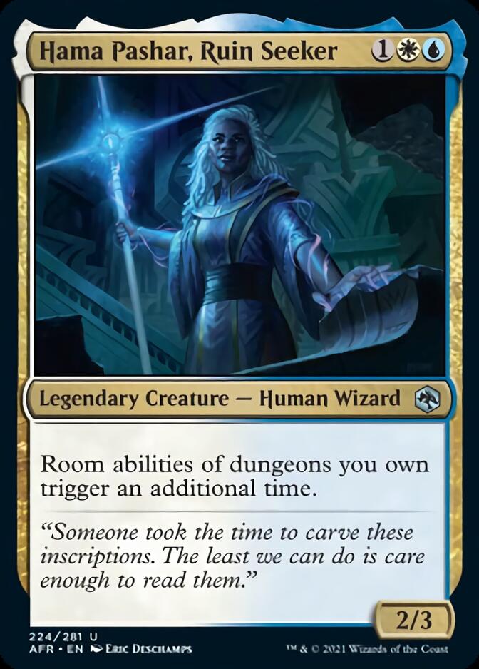 Hama Pashar, Ruin Seeker [Dungeons & Dragons: Adventures in the Forgotten Realms] Foil -1