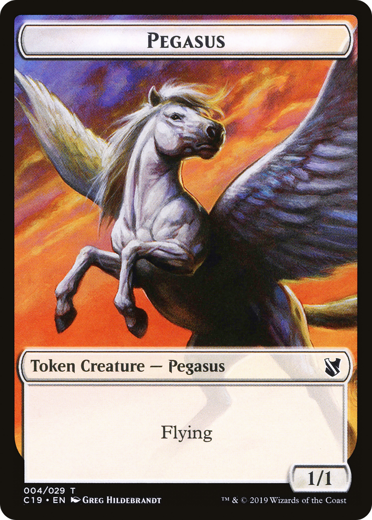 Pegasus  [Commander 2019 Tokens]