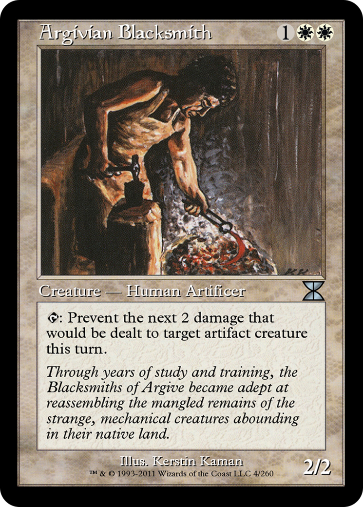 Argivian Blacksmith  [Masters Edition IV]