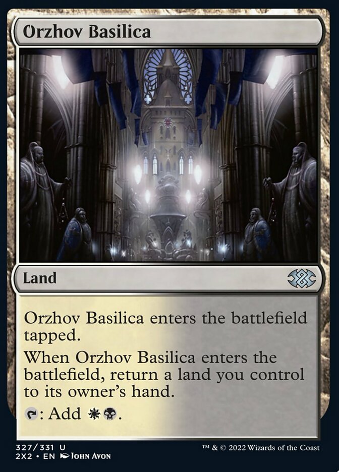 Orzhov Basilica [Double Masters 2022] Foil