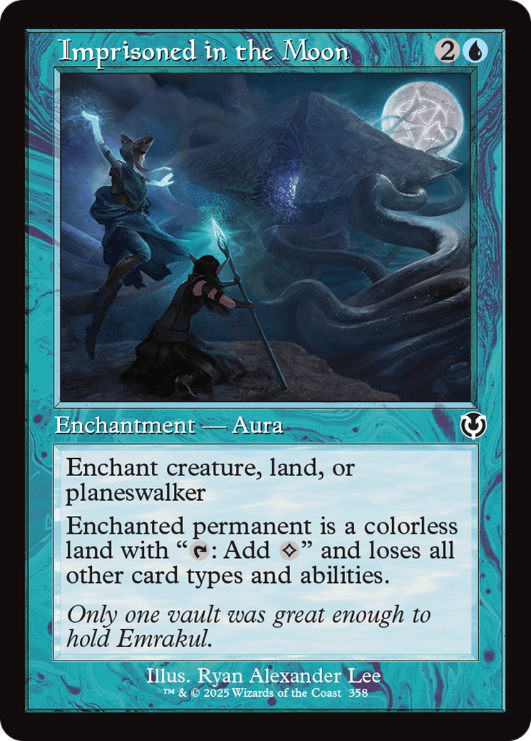 Imprisoned in the Moon (Retro Frame) [Innistrad Remastered] Foil