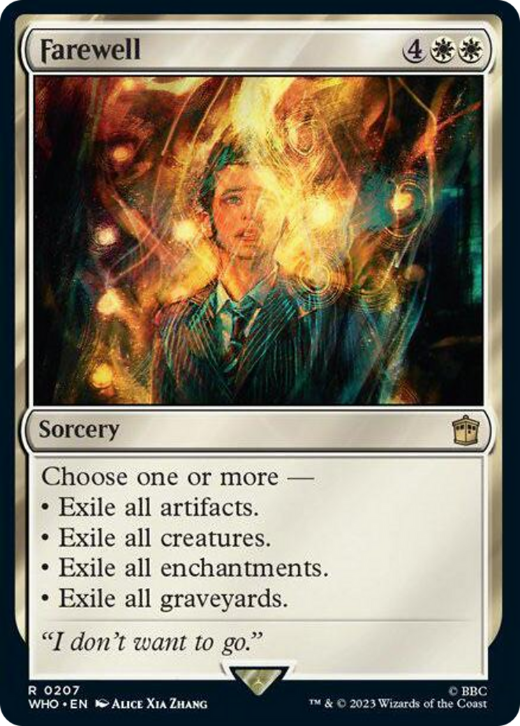 Farewell [Doctor Who] Foil