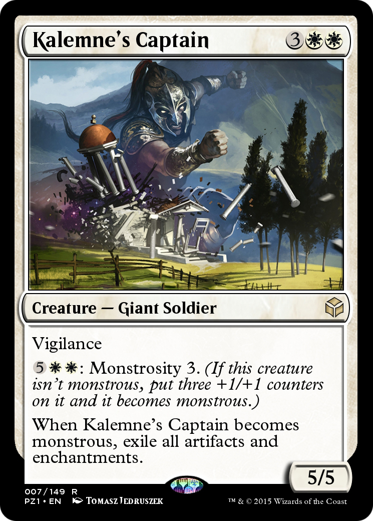 Kalemne's Captain  [Legendary Cube Prize Pack] Foil