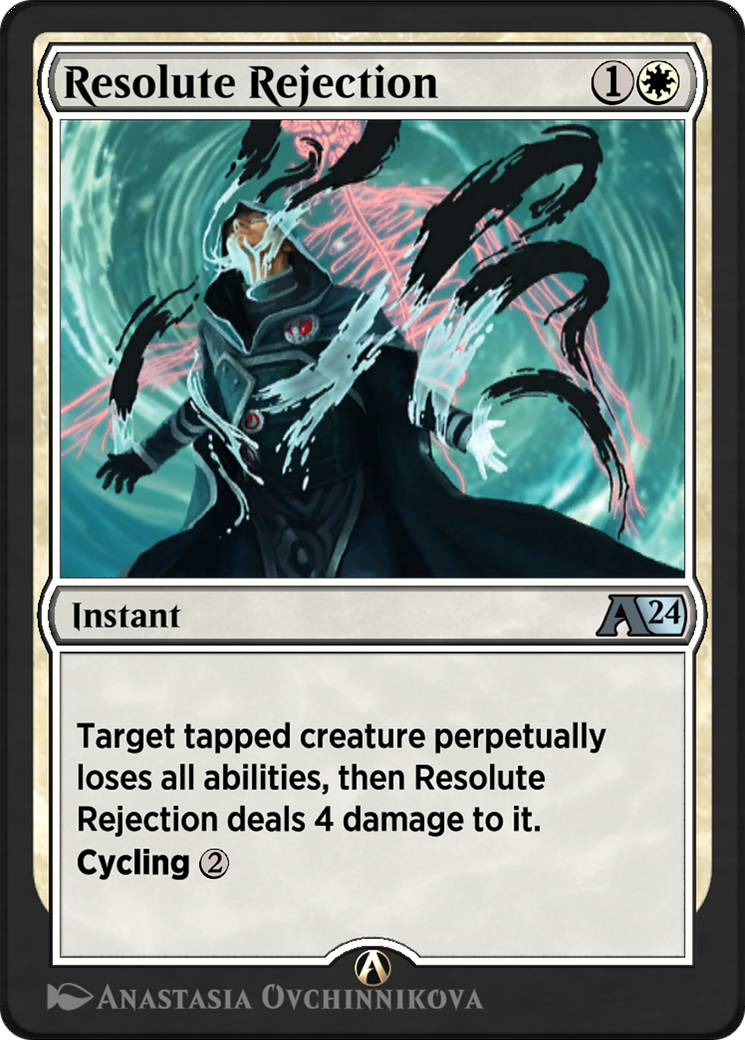 Resolute Rejection  [Alchemy: Outlaws of Thunder Junction]