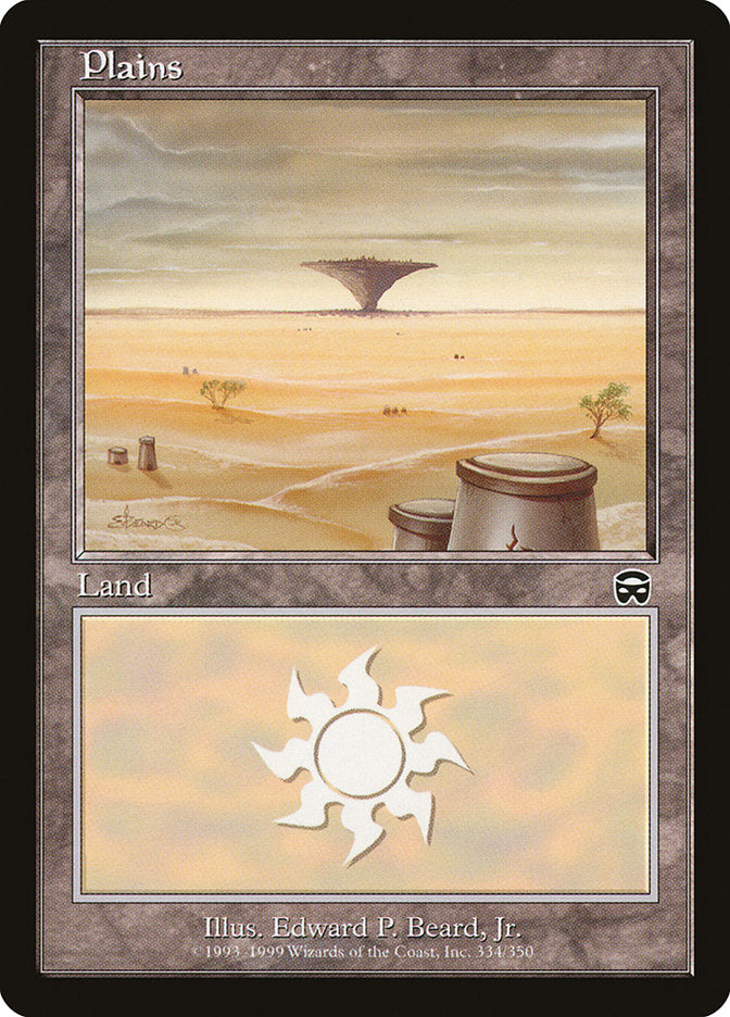 Plains (334) [Mercadian Masques] Foil