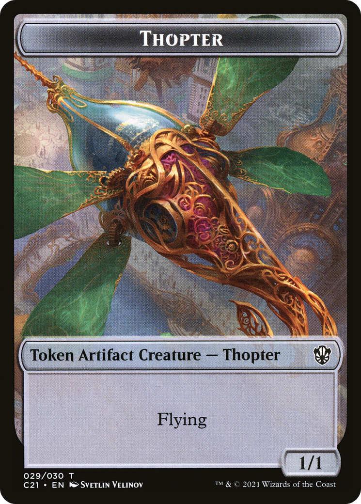 Thopter  [Commander 2021 Tokens]