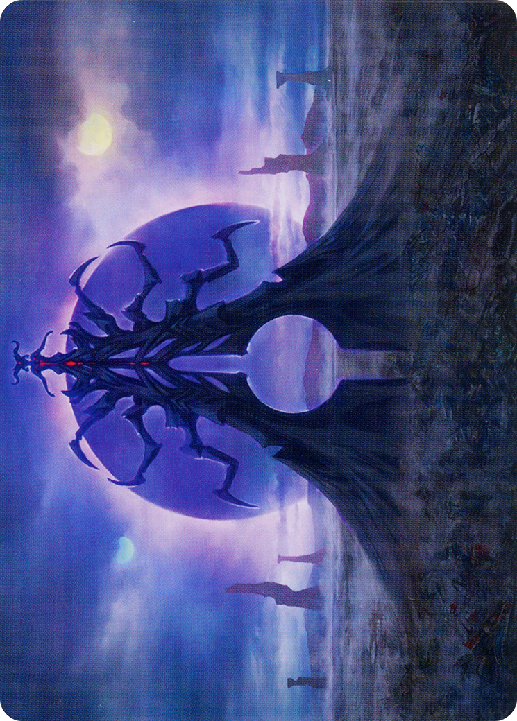 Black Sun's Twilight // Black Sun's Twilight  [Phyrexia: All Will Be One Art Series] (Borderless) Foil