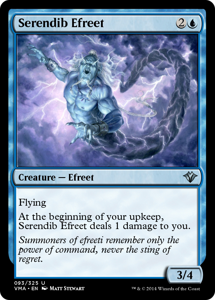 Serendib Efreet  [Vintage Masters] Foil