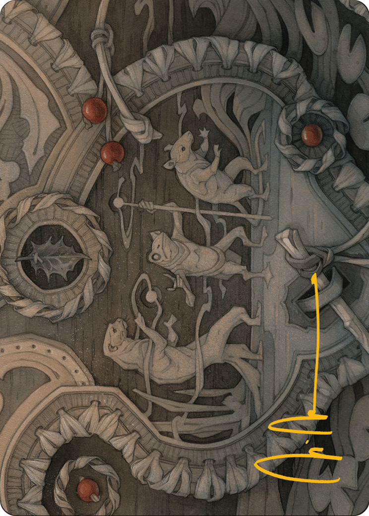 Season of Weaving // Season of Weaving  [Bloomburrow Art Series] (Borderless) Foil