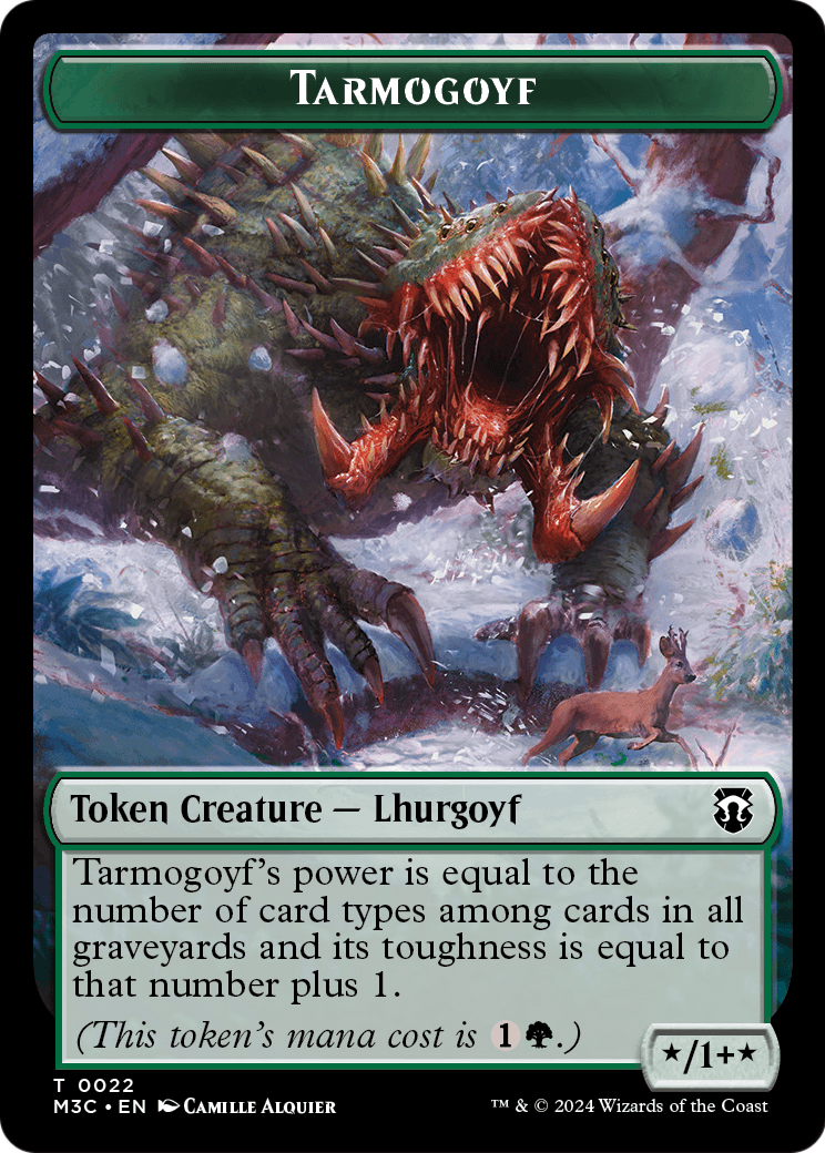 Tarmogoyf  [Modern Horizons 3 Commander Tokens]