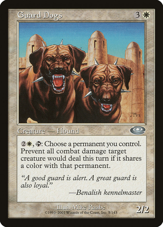 Guard Dogs [Planeshift] Foil