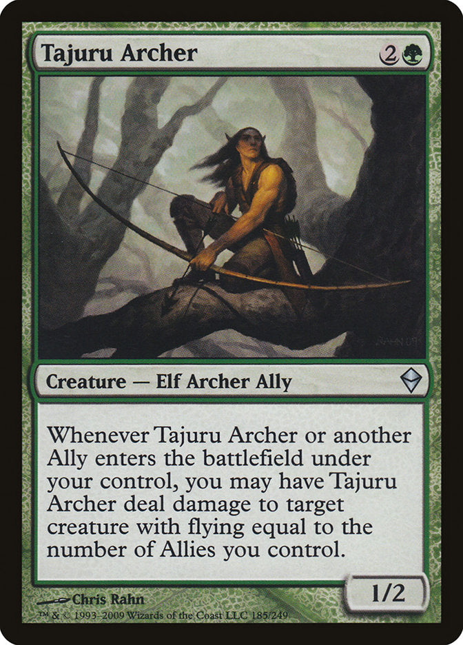 Tajuru Archer [Zendikar] Foil