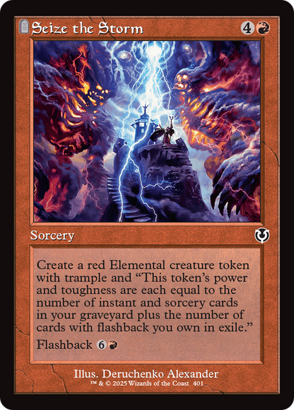 Seize the Storm (Retro Frame) [Innistrad Remastered] Foil