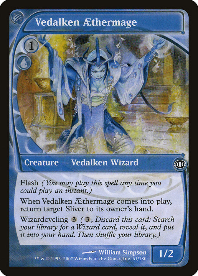 Vedalken Aethermage [Future Sight] Foil