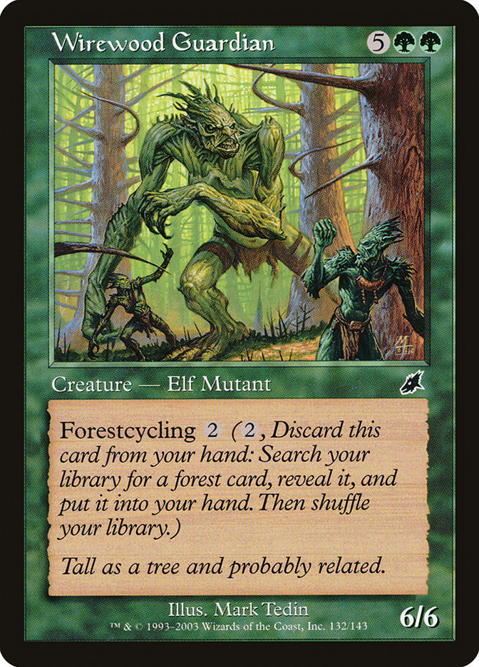 Wirewood Guardian [Scourge] Foil