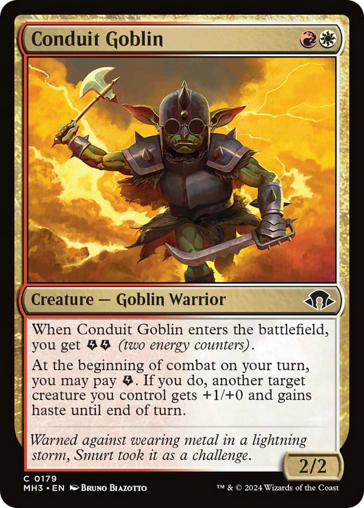 Conduit Goblin [Modern Horizons 3] Foil