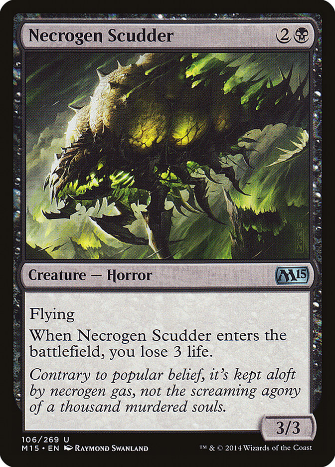 Necrogen Scudder [Magic 2015] Foil