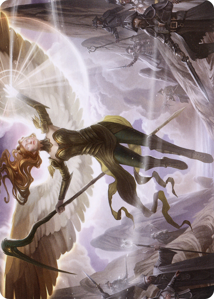 Sigarda's Splendor // Sigarda's Splendor  [Midnight Hunt Art Series] (Borderless) Foil