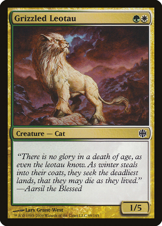 Grizzled Leotau [Alara Reborn] Foil