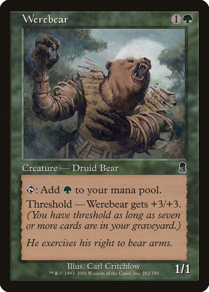 Werebear [Odyssey] Foil