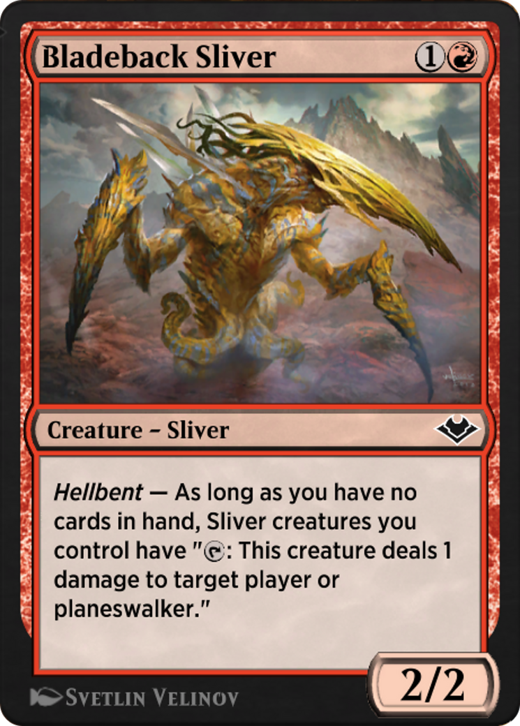 Bladeback Sliver  [Jumpstart: Historic Horizons]