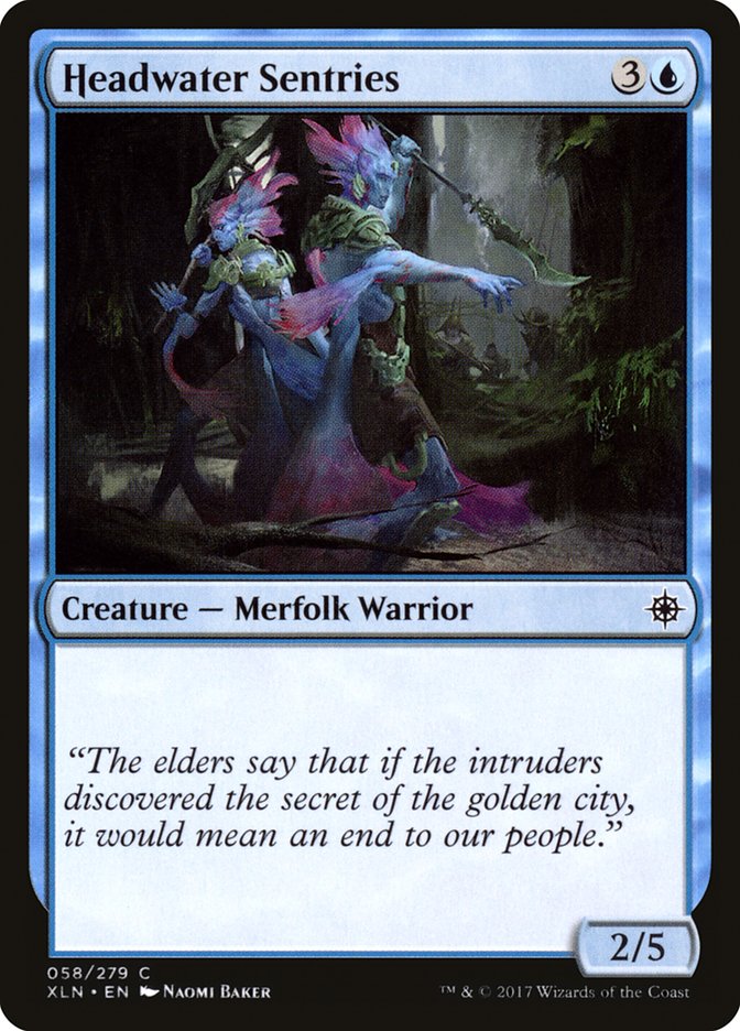 Headwater Sentries [Ixalan] Foil