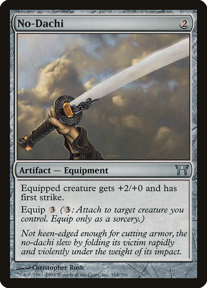 No-Dachi [Champions of Kamigawa] Foil