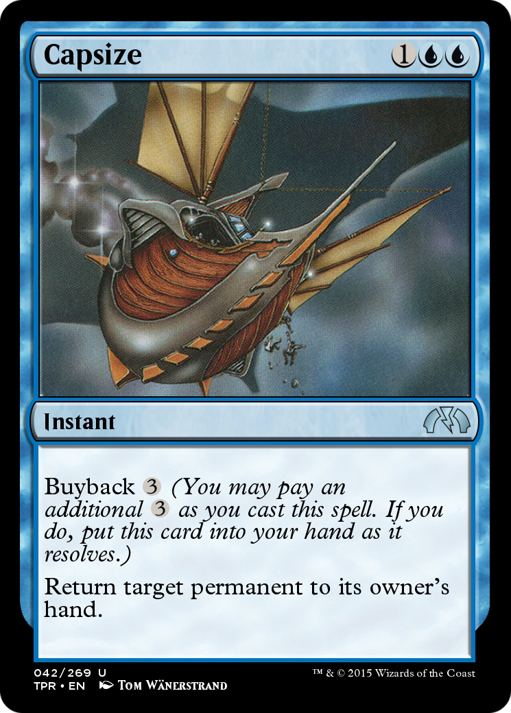Capsize  [Tempest Remastered] Foil