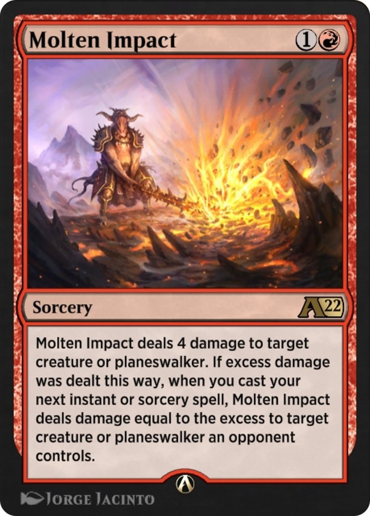 Molten Impact  [Alchemy: Kamigawa]