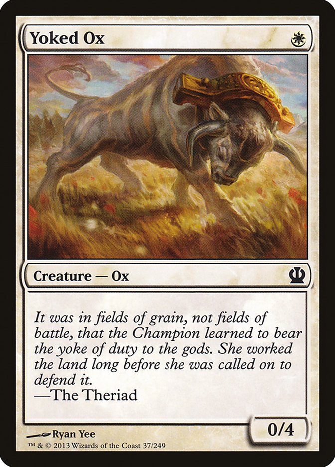 Yoked Ox [Theros] Foil