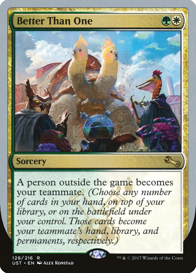 Better Than One [Unstable] Foil