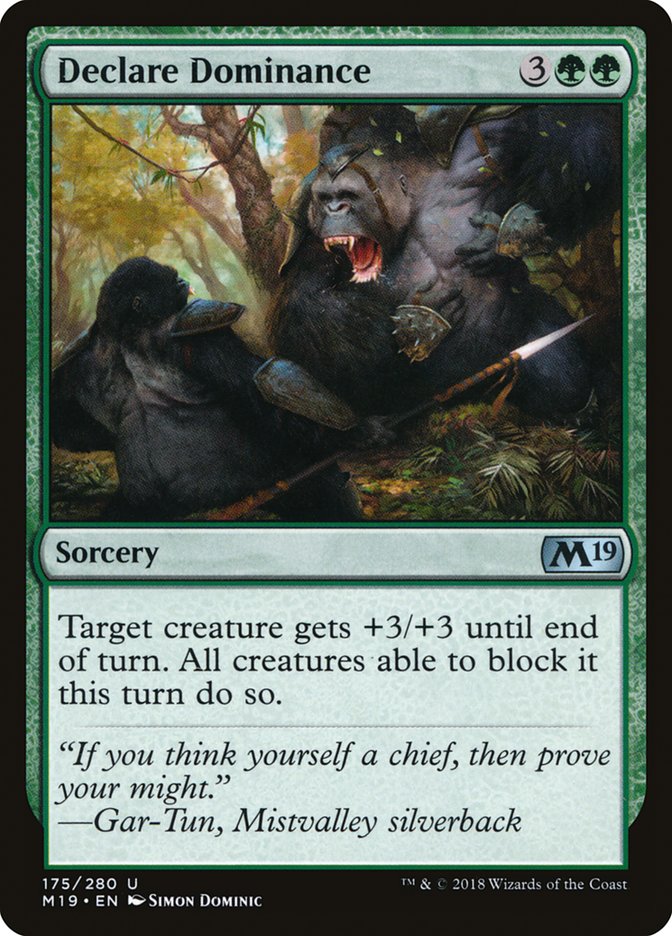 Declare Dominance [Core Set 2019] Foil